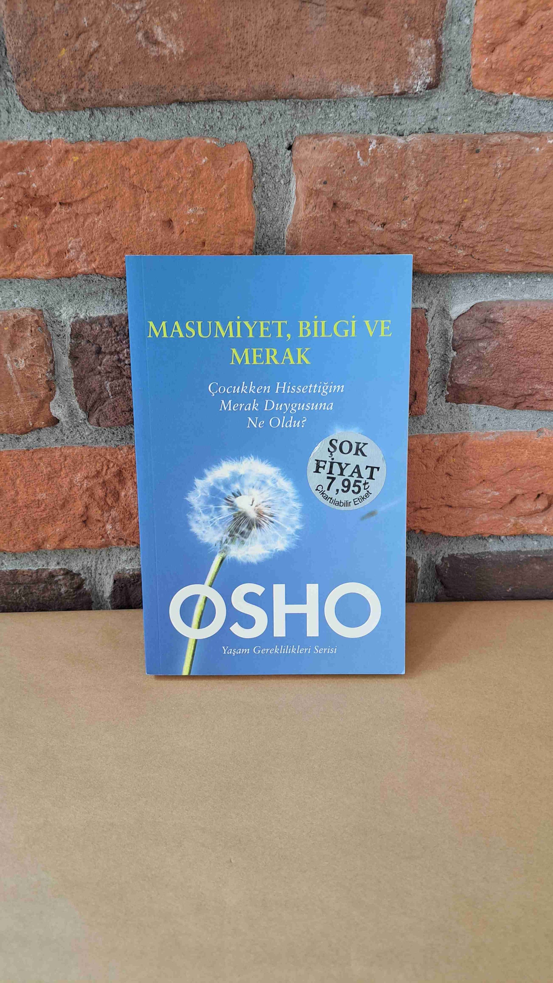 Masumiyet, Bilgi ve Merak, Osho – Osho (Bhagman Shree Rajneesh) | Butik