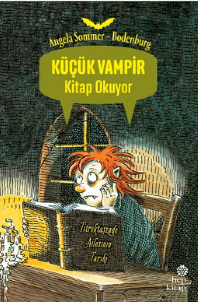 Kücük Vampir Kitap Okuyor cover image