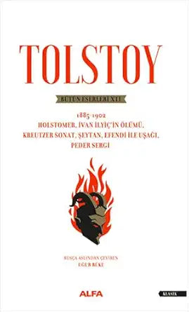Tolstoy Bütün Eserleri XII - 1885 - 1902; Holstomer, Ivan Ilyic'in Ölümü, Kreutzer Sonat, Seytan, Efendi ile Usagi, Peder Sergi cover image