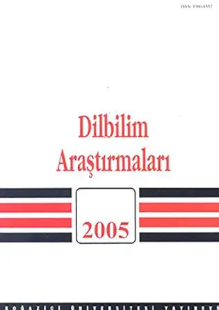 Dilbilim Arastirmalari 2005 cover image
