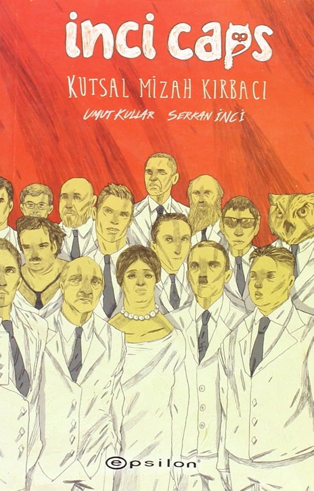 İnci Caps: Kutsal Mizah Kırbacı (Turkish Edition) cover image